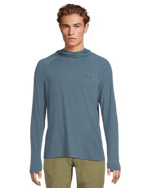 Mountain Hardwear Crater Laketm Hoodie Clothing, Polyester - Blue