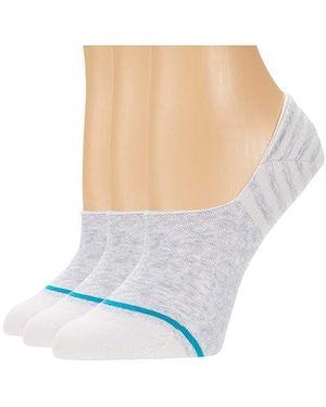 Stance Sensible Two 3-Pack (Heather) Crew Cut Socks Shoes - White