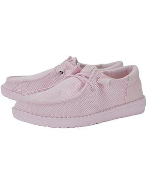 HEYDUDE Wendy Funk Mono Slip-On Casual Shoes Shoes, Synthetic/Textile - Purple