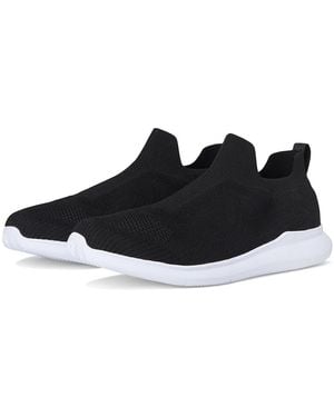 Propet Travelbound Slip-On Shoes 6 Xx (4E) Textile - Black