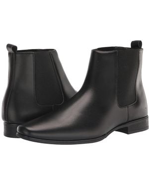 Calvin Klein Brayden Boots, Leather - Black