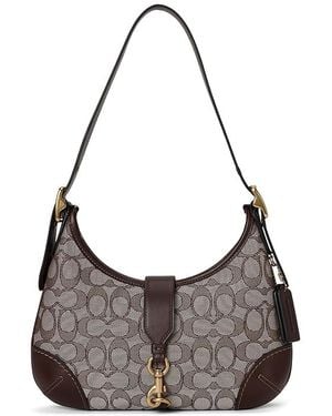 COACH Hamptons Hobo Bag - Black