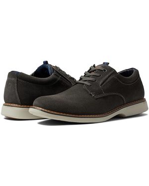 Nunn Bush Otto Plain Toe Oxford Shoes 7 M (D) Leather - Gray