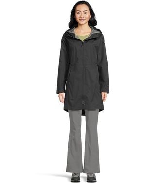 Columbia Weekend Adventuretm Ii Long Shell Coat, Polyester - Black