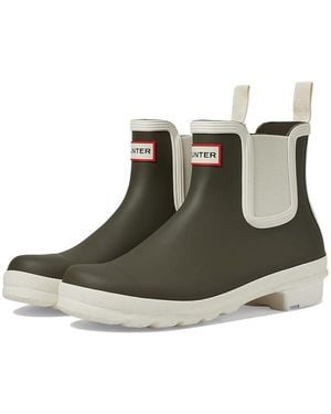 HUNTER Original Chelsea (Dark) Rain Boots - Black