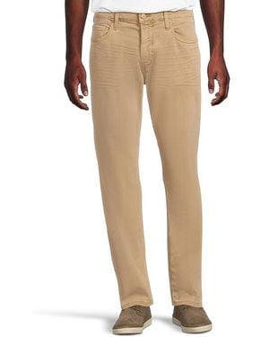 PAIGE Normandie Transcend Straight Leg Pants Casual Pants, Cotton/Denim/Polyester - Black