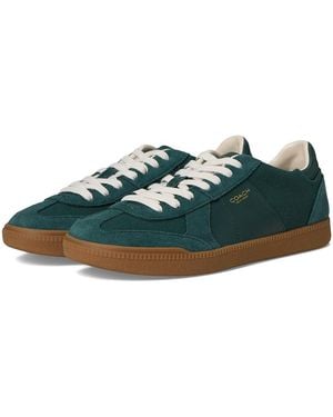 COACH Flat Sneakers Shoes, Suede in White | Lyst