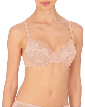Natori Frame Full Fit Unlined Underwire (Cameo Rose Combo) Bra - Black
