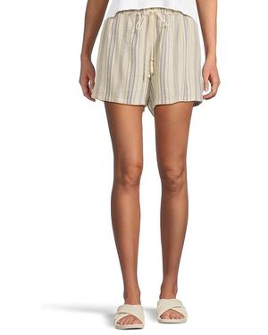 Faherty Dune Cotton Gauze Drawstring Shorts Shorts Sm - Black