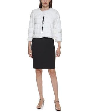 Calvin klein white shrug 2025