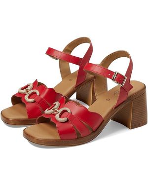 Spring Step Sardinia Sandals, Leather - Red