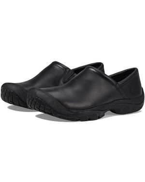 Keen Ptc Slip-On Ii (Soft Toe) Industrial Shoes 7.5 D - Black