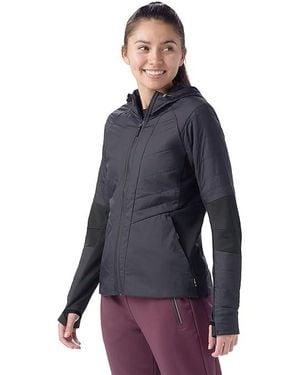 Smartwool Smartloft Hooded Jacket Coat, Elastane/Nylon/Polyester - Blue