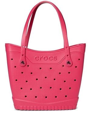 Crocs™ Medium Tote Tote Handbags, Synthetic/Textile - Pink