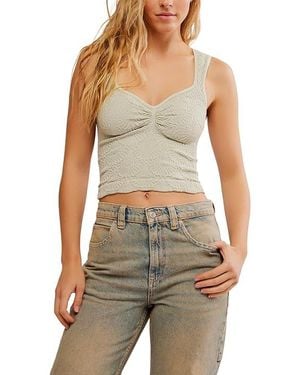 Free People Love Letter Sweetheart Ca Clothing Md-Lg (Us 8-14) Nylon/Rayon - Black