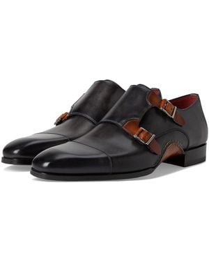 Magnanni Leros Slip On Shoes/Cuero, Leather/Rubber - Black