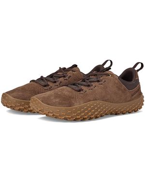 Merrell Wrapt Shoes, Leather/Suede - Brown