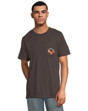 Ariat Eagle Large T-Shirt T Shirt, Cotton - Black