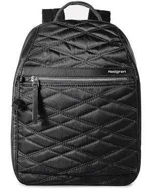 Hedgren Vogue Large Rfid Backpack Backpack Bags, Nylon - Black