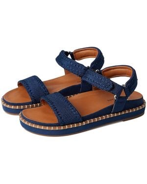 Lucky Brand Ullaniah Platform Ankle Strap Sandals Sandals 9 B - Blue