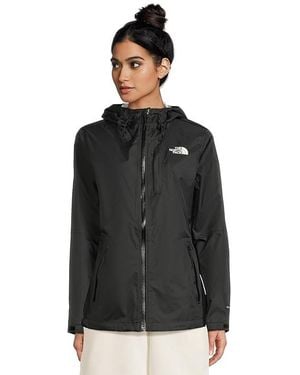 The North Face Alta Vista Rain Jacket Coat, Nylon - Black