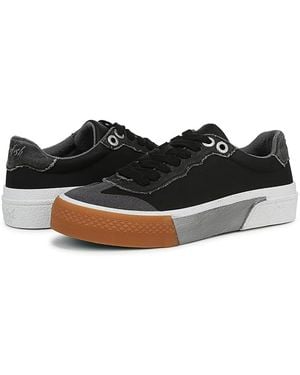 Blowfish Wildcard Oxfords Shoes, Canvas/Suede - Black