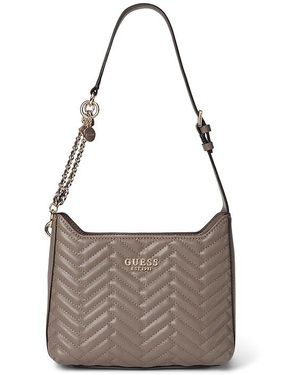 Guess Anning Shoulder Bag Shoulder Handbags, Polyester/Polyurethane - Black