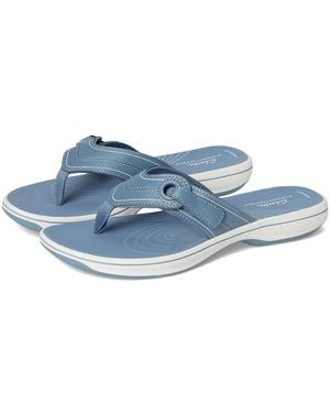Clarks Breeze Reyna Sandals 12 B - Blue