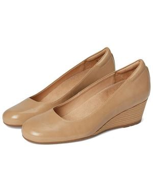 Dr. Scholls Be Flex High Heels, Rubber/Synthetic - Natural
