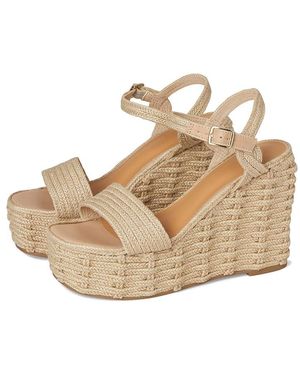 Steve Madden Pinky Wedge Shoes, Synthetic - Metallic
