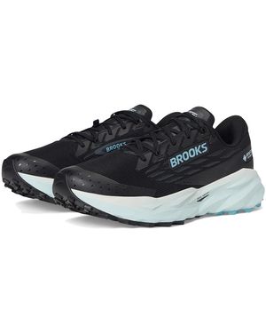 Brooks Cascadia 19 Gtx(R) Running Shoes/Ebony/ Flower 8 B - Black