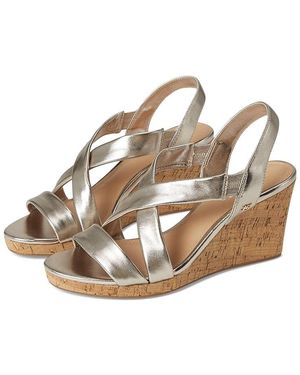 Dune Kamies Wedge Shoes 38 (Us 8) B - Metallic