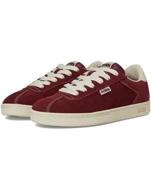 Etnies Scam Skate Shoes Burgundy/Tan 12 D - Red