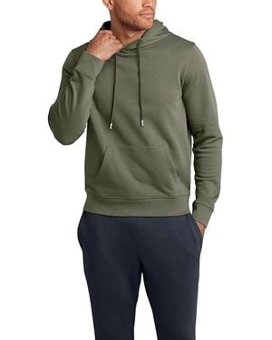 Tommy John French Terry Hoodie (Deep Lichen) Pajama - Black