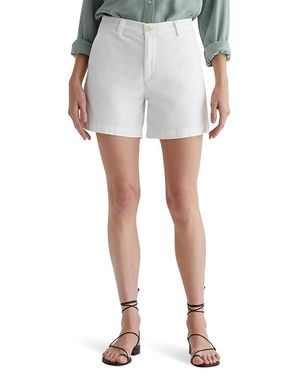 AG Jeans Jude Mid Rise Chino Shorts Shorts, Chino/Cotton/Denim - Black