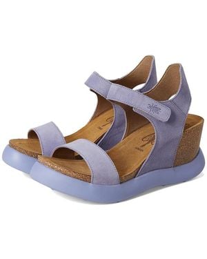 Fly London Gogo967Fly Shoes, Leather - Blue
