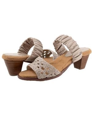 Trotters Mae Sandals 11 W (D) Leather - Black