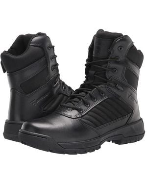 Bates Tactical Sport 2 Tall Side Zip Shoes 5 B - Black