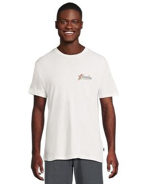 Billabong Lounge Premium Short Sleeve T Shirt, Cotton - Black