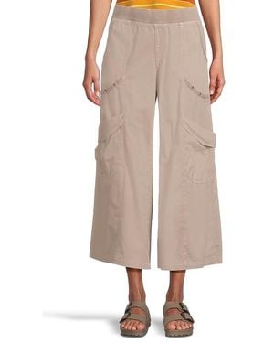 XCVI Faulkner Crop Dress Pants Sm 4-6) Cotton/Spandex - Black