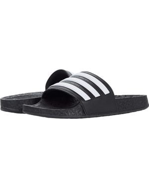 adidas Adilette Boost Slides Athletic Shoes/ 10 - Black