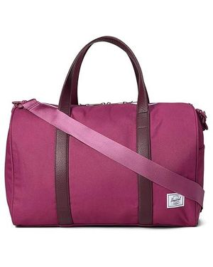 Herschel Supply Co. Novel Carry-On Duffel Weekender/Overnight Luggage - Purple