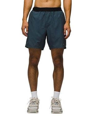 Prana Intrinsic Lined Shorts () Shorts - Blue