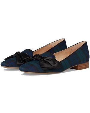 Jack Rogers Brookline Bow Loafers - Blue