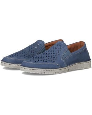 Josef Seibel Ruben 27 Lace-Up Boots, Leather - Blue