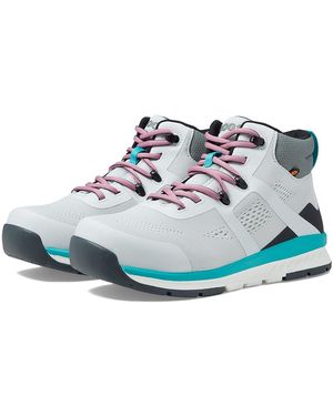 Bogs Sandstone Knit Mid Tr Composite Safety Toe (Light Multi) Shoes - Gray