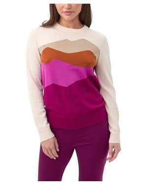 Trina Turk Jacinto Crewneck Sweater Xs (Us 0-2) Wool - Black