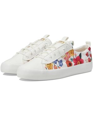 Keds X Rifle Paper Kickback Blossom (/) Shoes - White