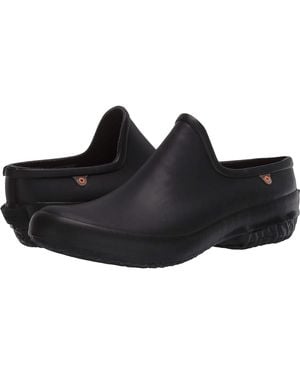 Bogs Patch Clog Solid Shoes 6 B - Black