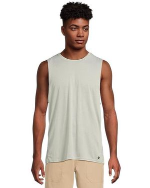 Prana Natural Flow Tank Top Sweatshirt, Hemp/Polyester - Black